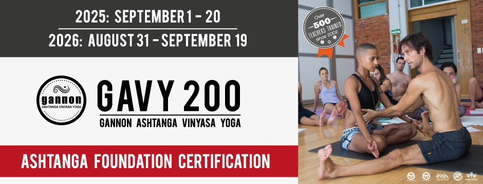 GAVY 200: Ashtanga Foundation Certification